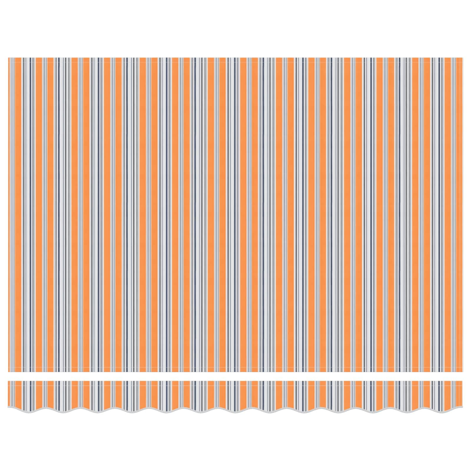 Toldo retráctil multicolor, 300 x 250 cm, tejido y metal, moderno, para balcón, terraza, jardín, robusto, ahorra espacio, para exteriores y trabajos de construcción