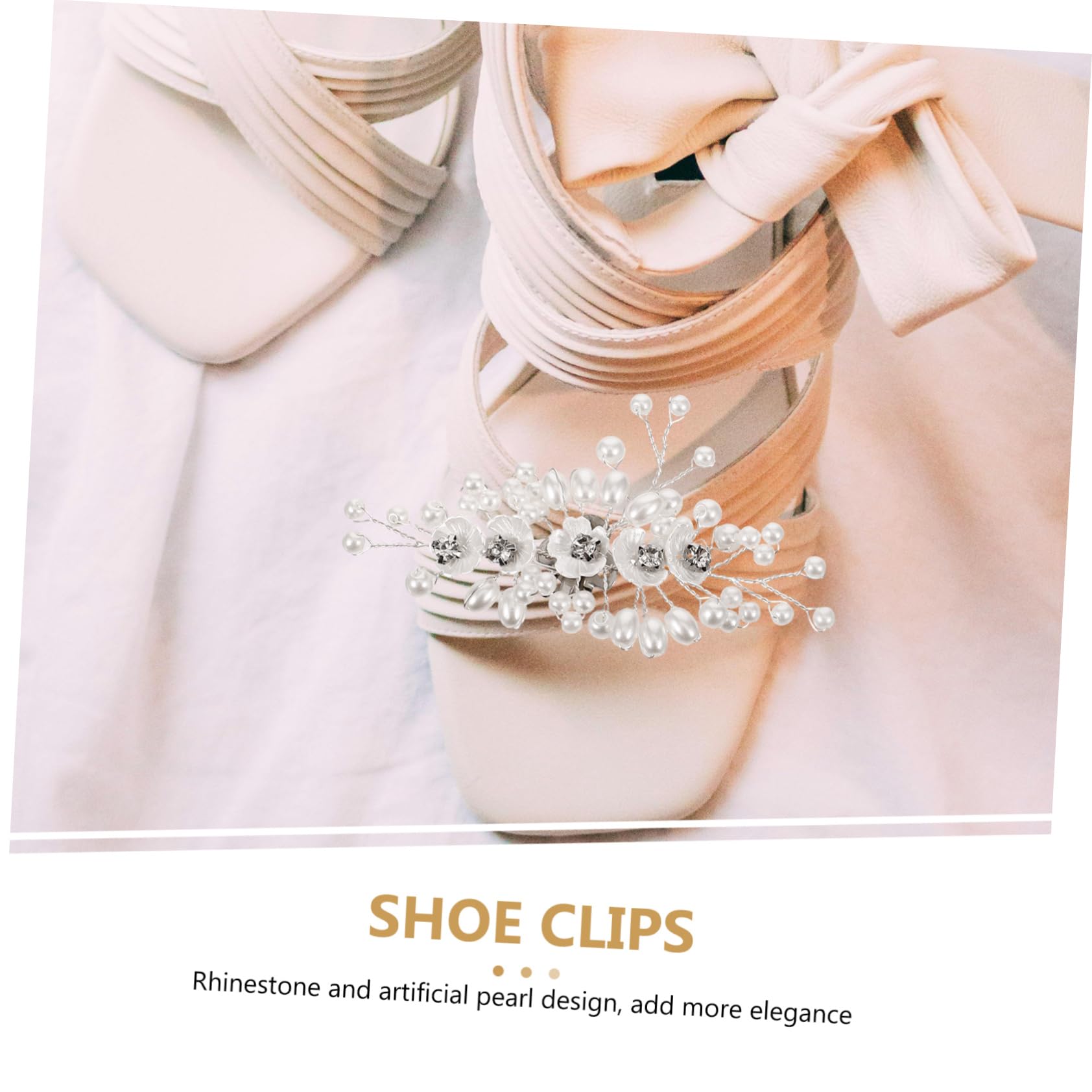 minkissy Clip per Scarpe Sposa con Design Artificiali e Accessori Decorativi per Matrimonio e Speciali Confezione