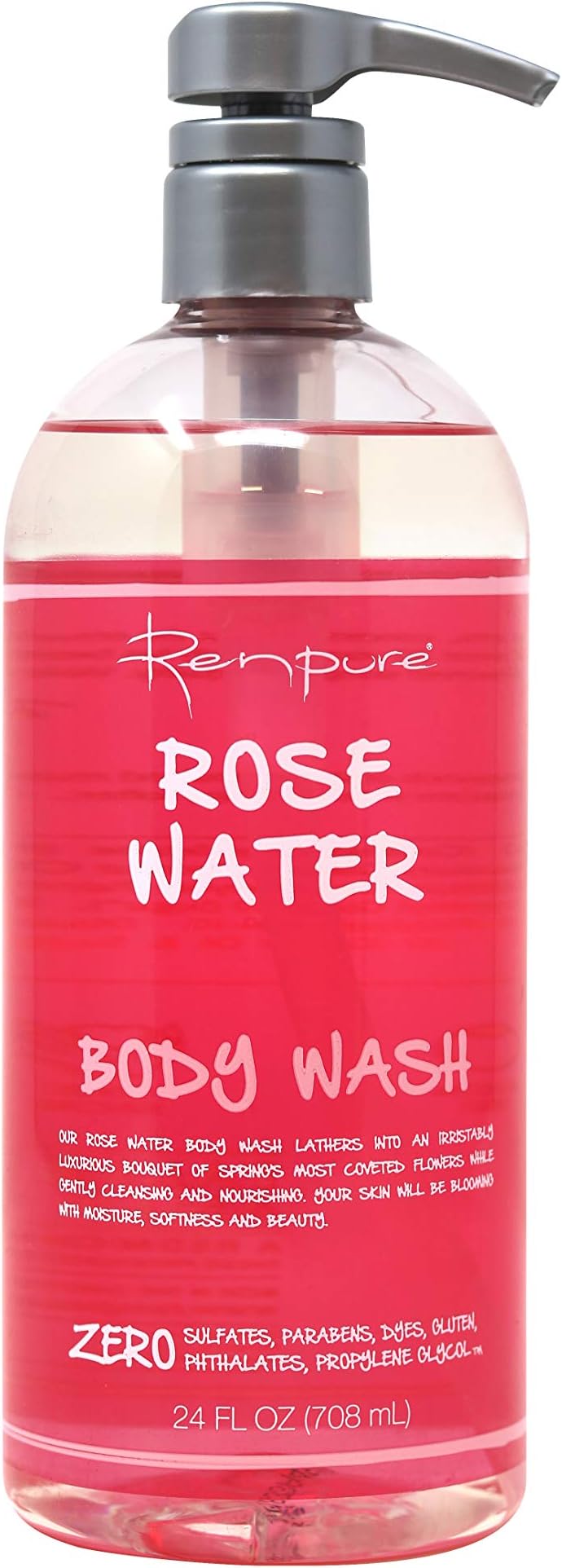 Rose Water Body Wash 24 Ounce
