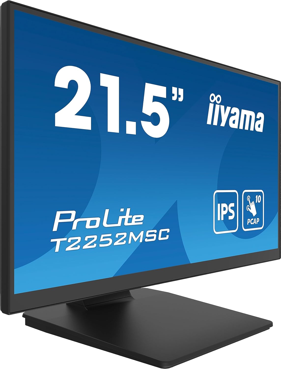 iiyama Prolite T2252MSC-B2 computer monitor 54.6 cm (21.5") 1920 x 1080 Pixels Full HD LCD Touch Display Black