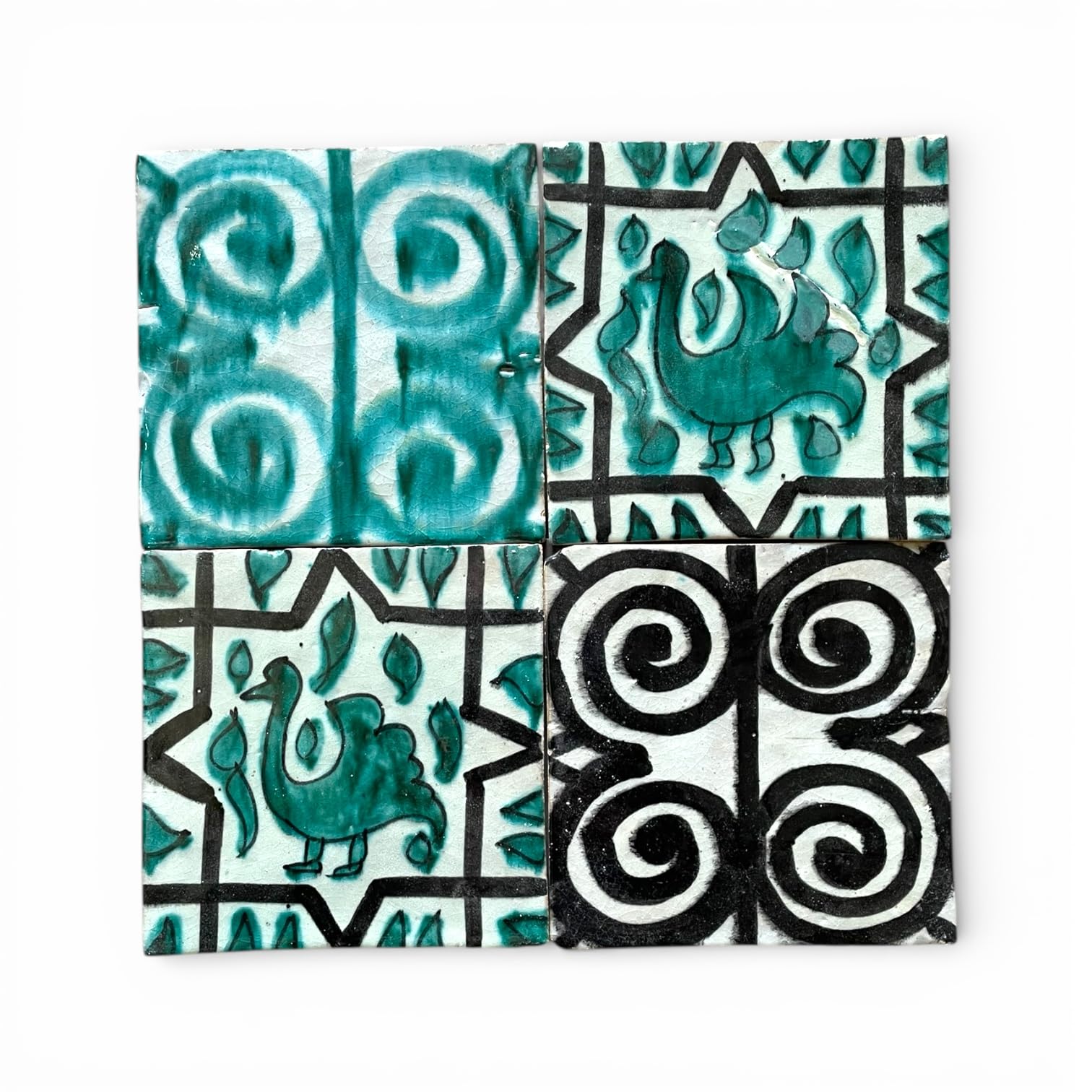 Carreaux marocains turquoise pour créer un mur intérieur unique