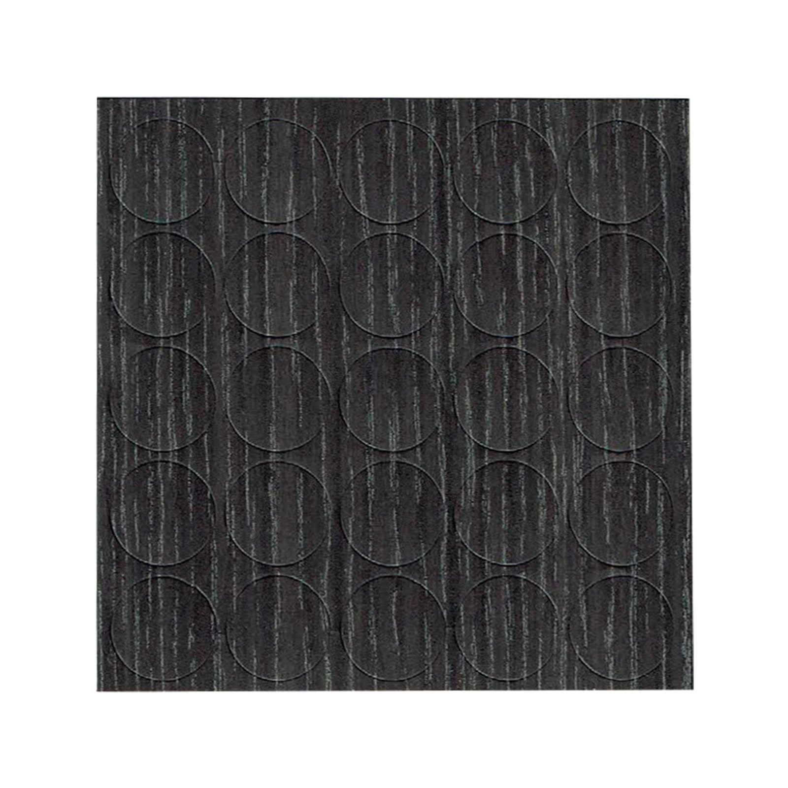 KWIKCAPS 14mm Screw Covers - Egger H1346 ST32 Anthracite Sherman Oak x 25 — image 1
