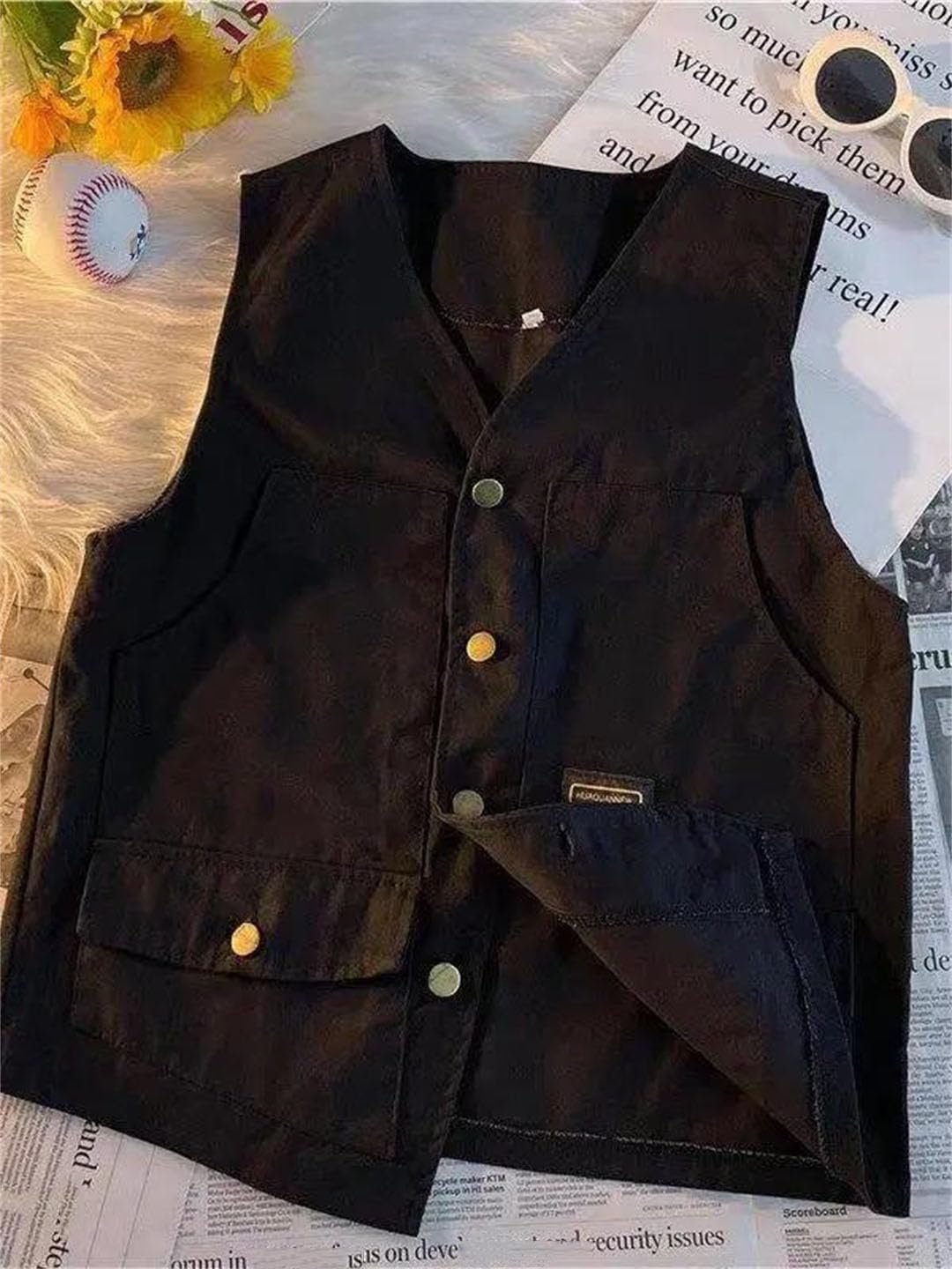 Men's Summer Loose Outdoor Multi Pocket Vest