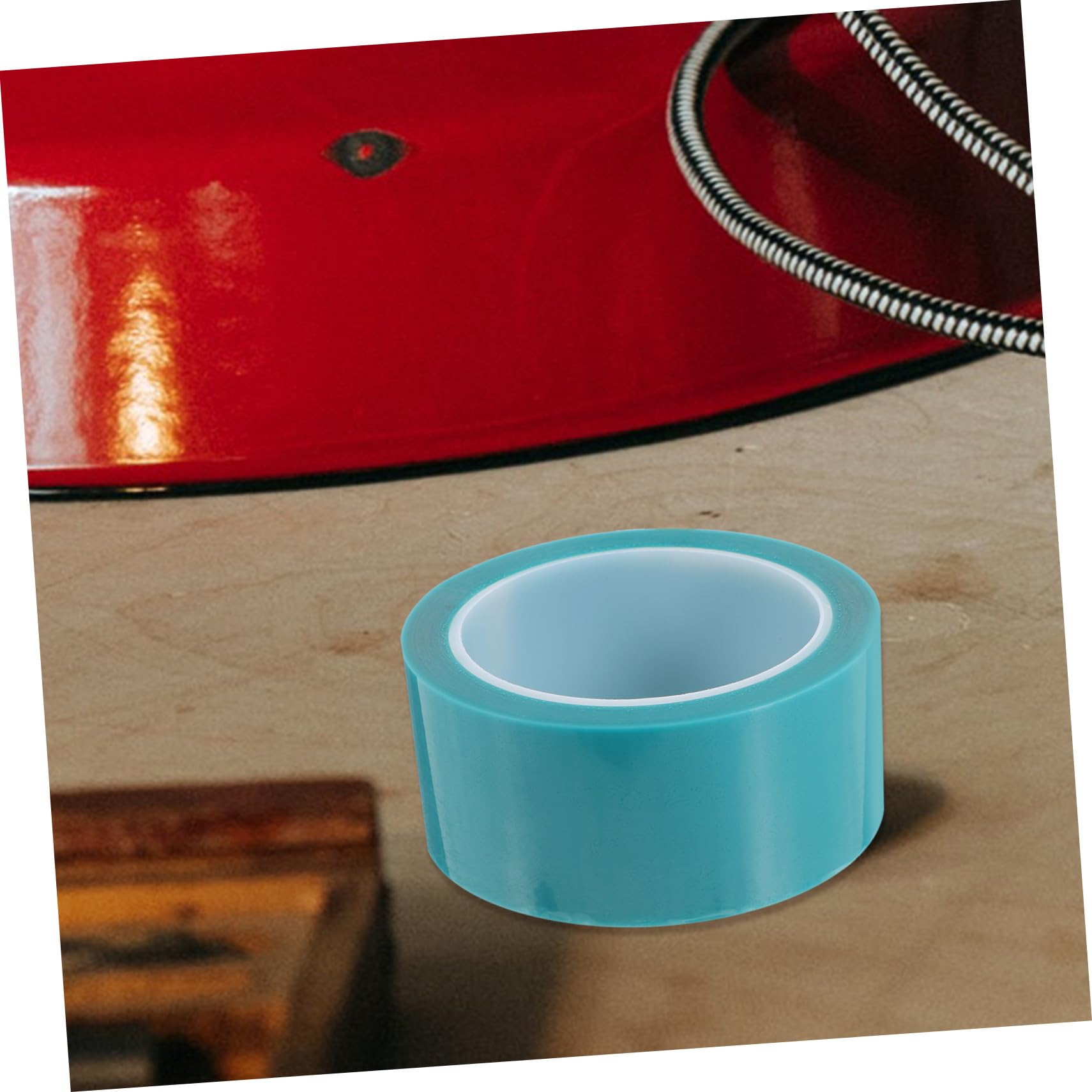 Nastro Adesivo per Mascheratura Vernice Pet 5 Pezzi 50 M | Spessore 0, 06mm, per Carrozzeria Auto e Verniciatura, Adatto a Curve e Rifiniture Precise Colore Casuale