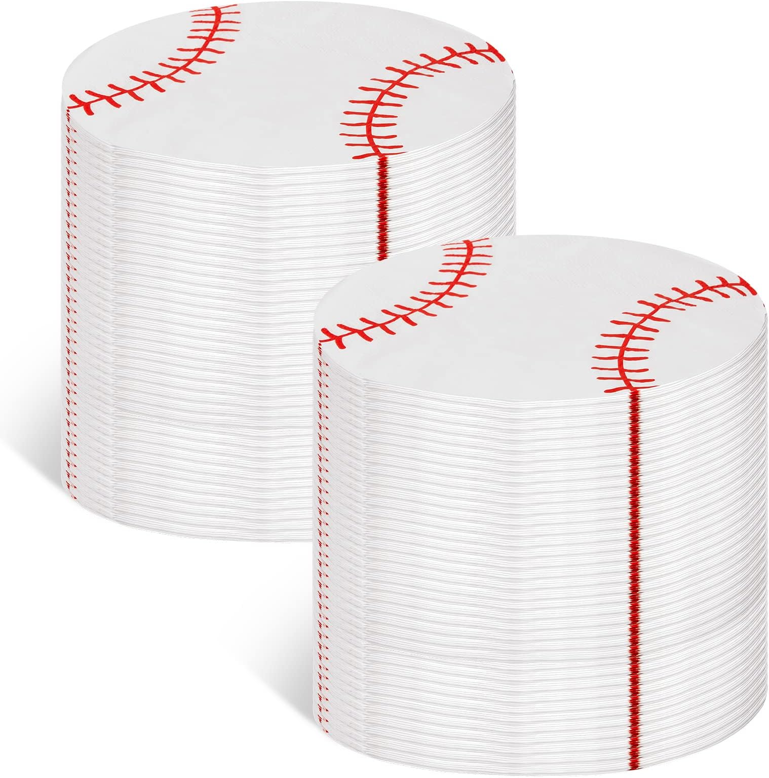 100PCS Silver Happy Birthday Napkins Silver Party Napkins