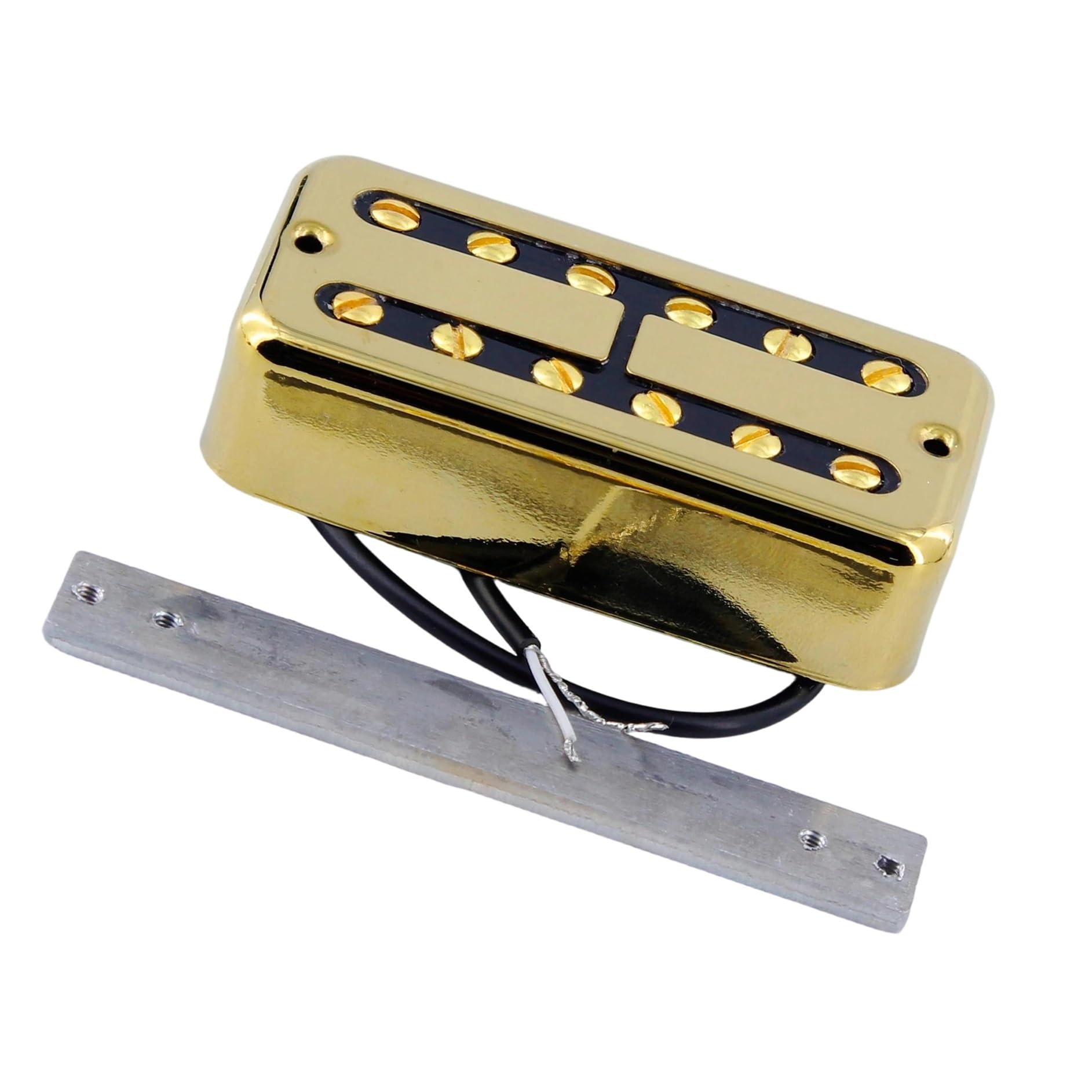 1 Szt Alnico II Gitara Elektryczna Hue Coil Pickup Na Akcesoria Do Instrumentów Na Szyję Lub Mostek(Gold Neck)