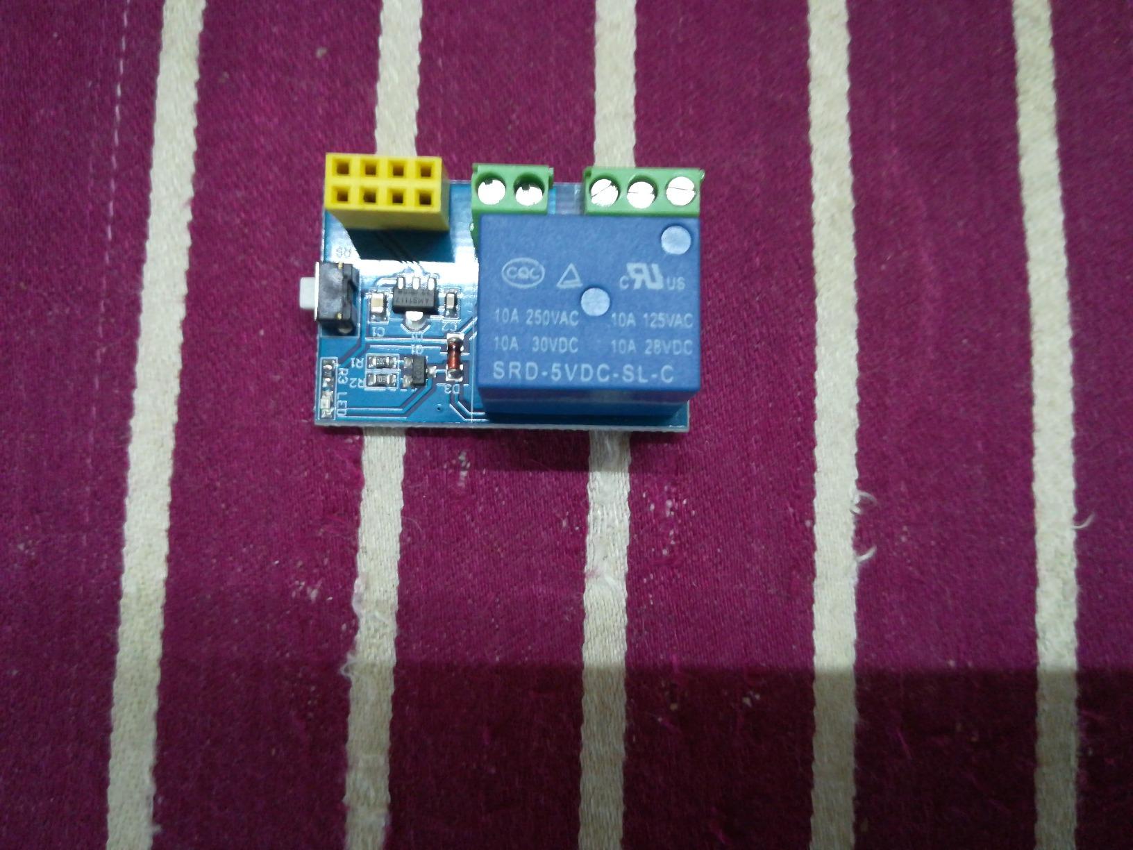 eHUB 5V WiFi Relay Module v4.0 for ESP8266 ESP01S/ESP01 of