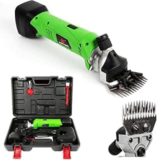 Cordless Sheep Scissors, Rechargeable Electric Sheep Scissors Grooming Tolls, Animal Hair Trimmer, Built-in Rechargeable Lithium Battery, for Sheep,Goats,Livestock, Farmer