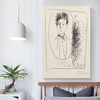 パブロ・ピカソ、ダルメシアンのペロ、希少限定画集画、新品額装付 パブロ・ピカソ、ダルメシアンのペロ、希少限定画集画、新品額装