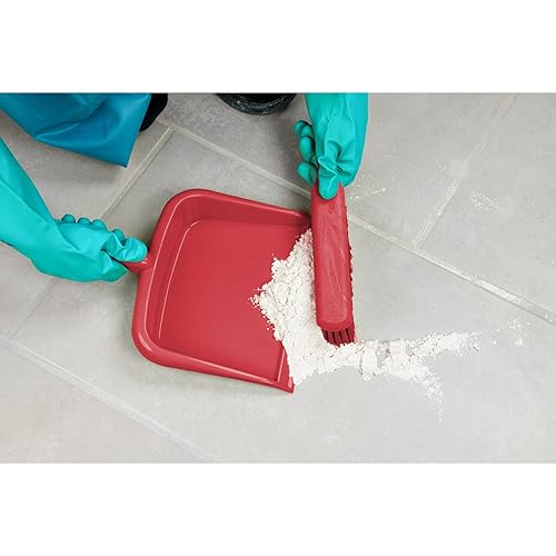 Vista 10 de SPARTA Sartén de mano grande con orificio para colgar, recogedor de plástico resistente con borde ancho para encimeras y superficies, plástico, 10