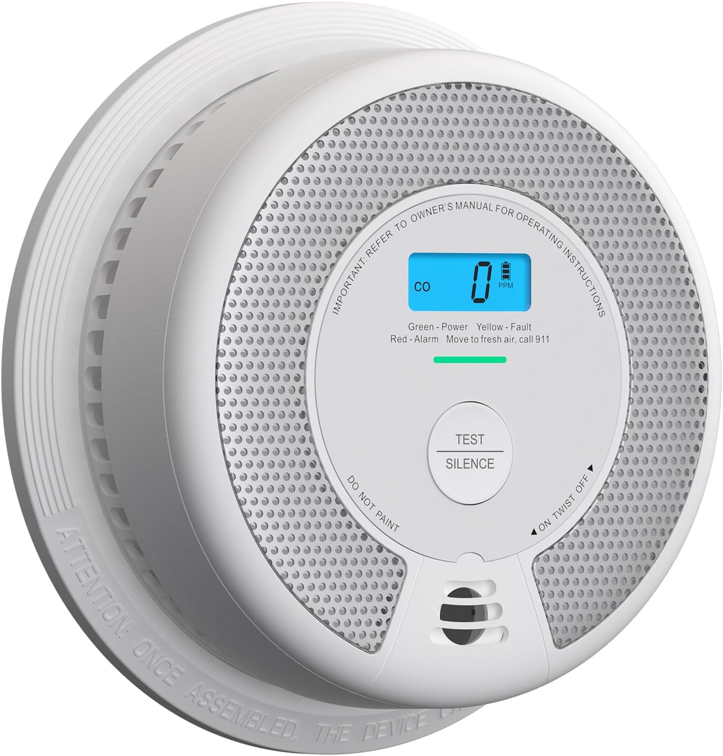 X-Sense Smoke and Carbon Monoxide Detector, Crosslinked Carbon Monoxide Detector, Base Station Required, SC07-MR, Pack of 1