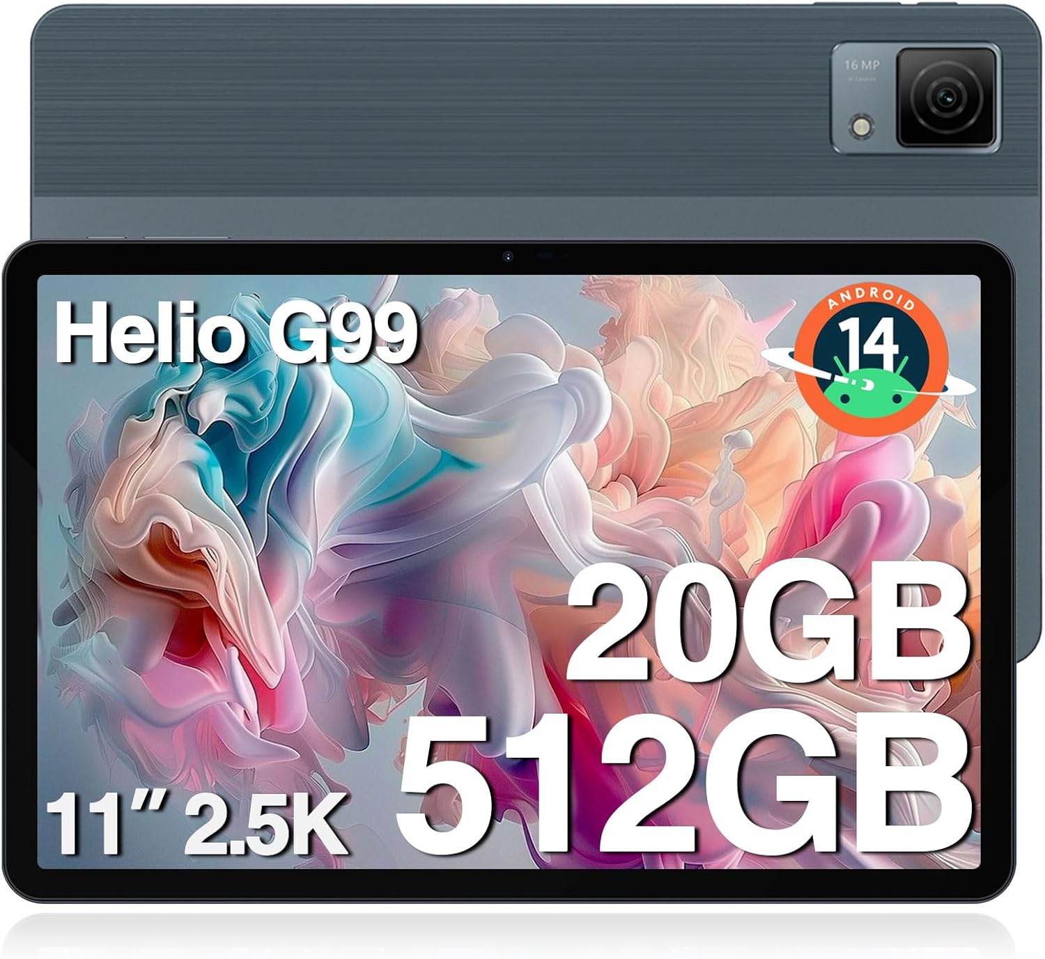 DOOGEE T40 Android 14 Tablet,Helio G99 Octa-Core IPS 1600×2560 Gaming Tablet,11″ 2.5K Ultra Clear Display Tablet,20GB+512GB/2TB Expand,Android Tablet with 8580mAh Battery,Dual SIM 4G,Face Unlock,OTG DOOGEE T40 Android 14 Tablet,Helio G99 Octa-Core IPS 1600×2560 Gaming Tablet,11″ 2.5K Ultra Clear Display Tablet,20GB+512GB/2TB Expand,Android Tablet with 8580mAh Battery,Dual SIM 4G,Face Unlock,OTG