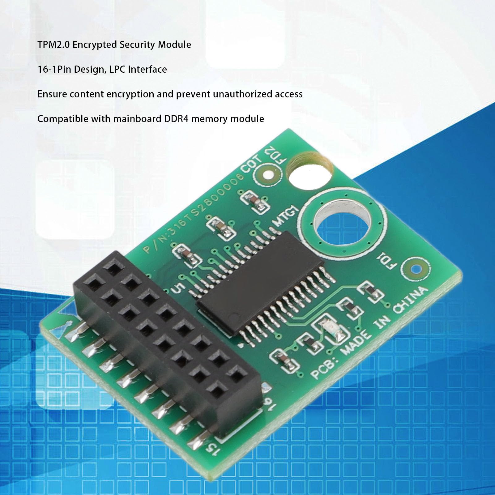 Leather Oxfords Women ASHATA TPM 1.2 Encryption Security Module - 20Pin  Crypto Processor For PC Motherboards 20pin TPM 1.2 Encryption Processor  Motherboard