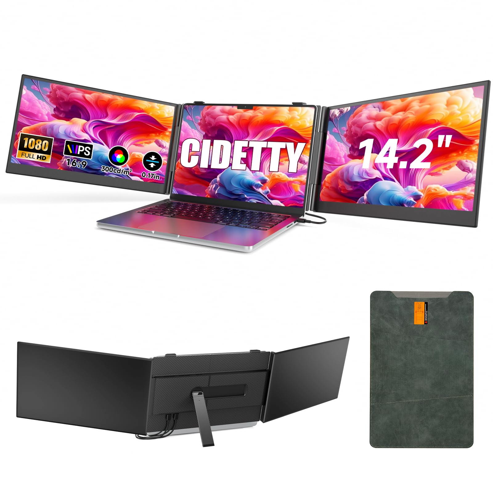 Amazon.com: Ultra Thin Laptop Screen Extender Monitor Portable