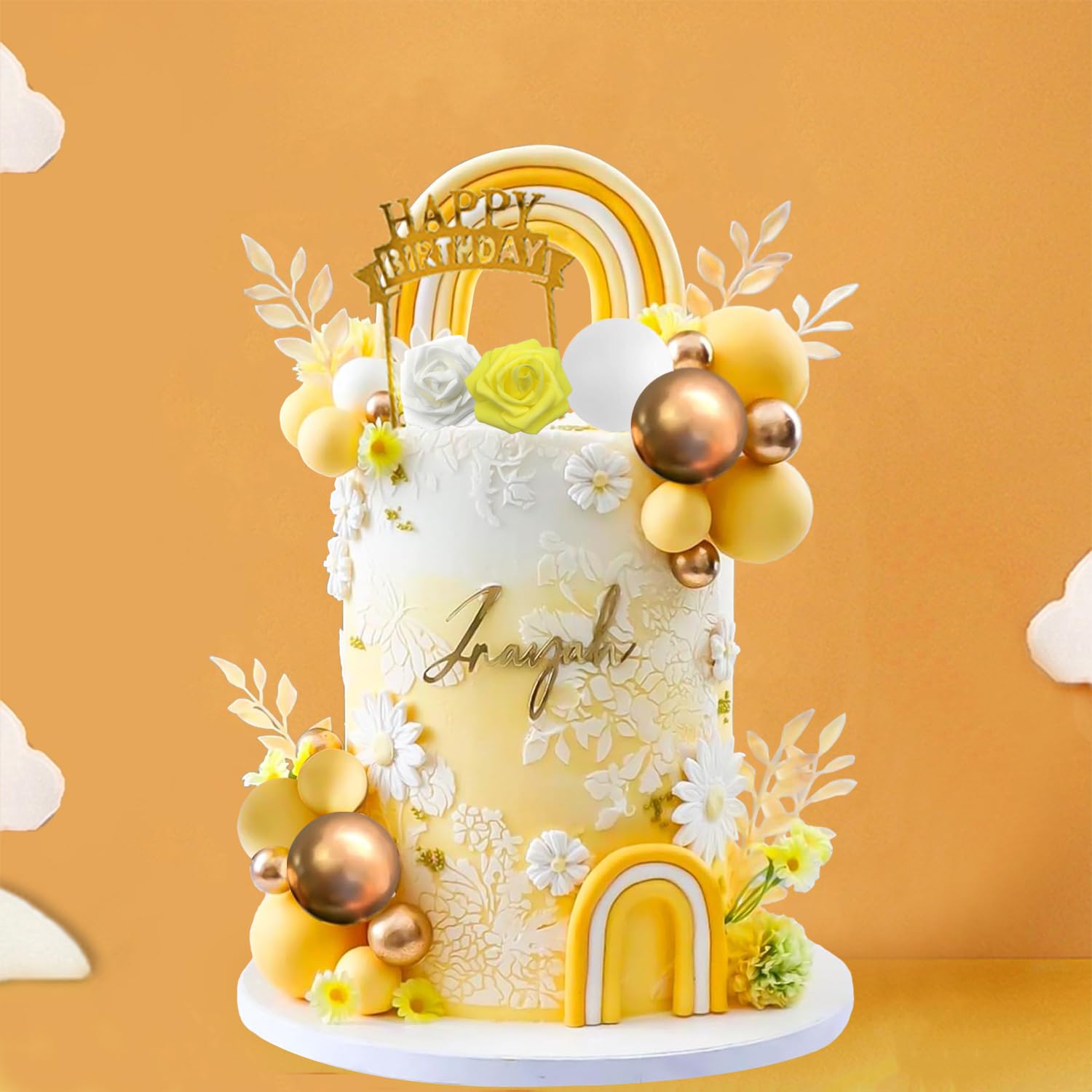 110 Pezzi Topper Torta Sfera In Schiuma, Mini Topper Torta