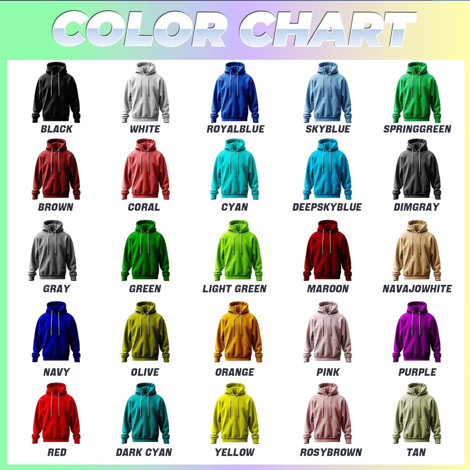 Bulk Custom Hoodie Unisex Customized Hoodies Design Your Own Personalized Sweatshirt Add Your Logo Text - Image 4