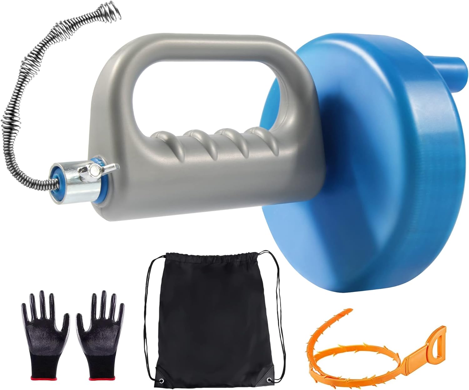 Drain Unblocker Wire Tools 12 M*5mm Professional Kitchen Sink Unblocker