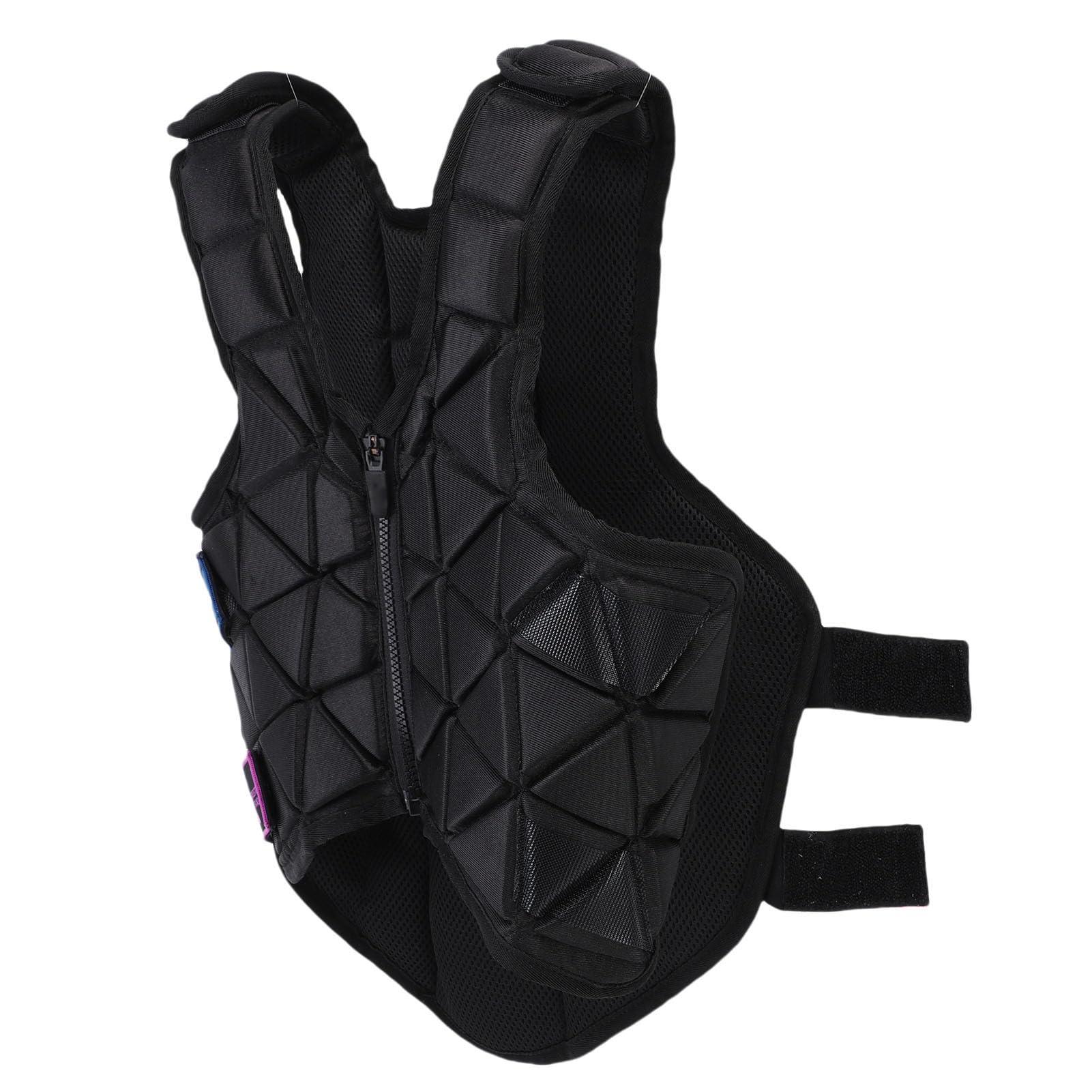 Tonysa Chaleco Protector Ecuestre Absorción de Impactos para Niños Niñas Entrenamiento de Equitación Unisex Poliéster