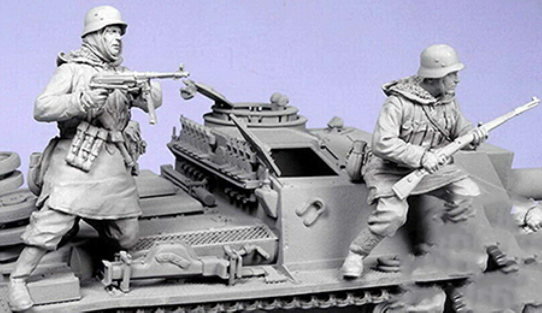 XINGCHANG 1/35 Starożytny oficer w bitwie zawiera 2 (bez zbiornika) żywica figurka modele zestawy miniaturowe Gk demontaż niepomalowane
