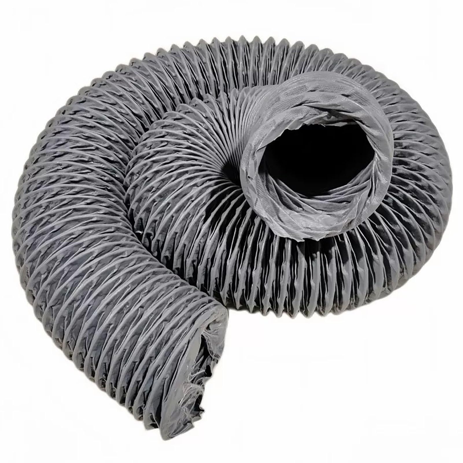 Manguera de ventilación para campana extractora, conducto de escape flexible de 2 a 24 pulgadas, tela de nailon grueso de alta temperatura para ventilador de cocina, 33.8 pies