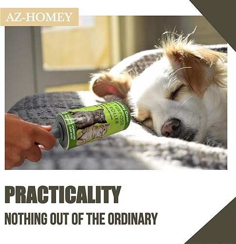 Miniatura 4 de Rodillo de pelusa para desvío de dinero seguro para pelo de mascotas, pegajoso, removedor para sofá, ropa, muebles y alfombras. Removedor de pelo de