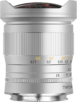 TTArtisan 11mm F2.8 E Full Frame Manual Fisheye Lens for Sony Cameras