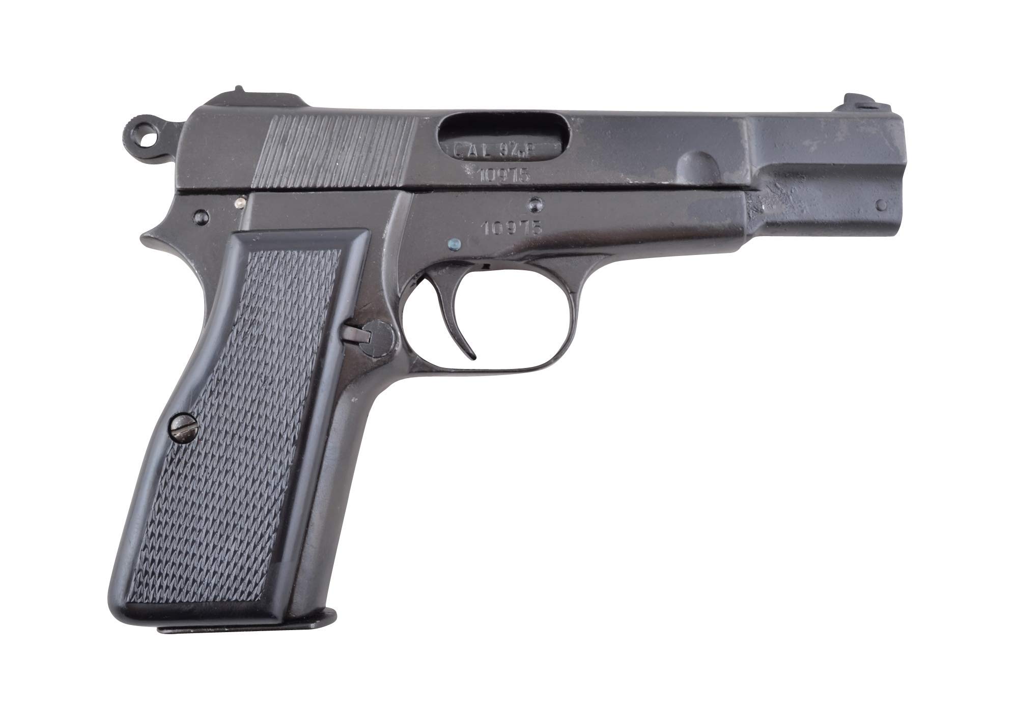 Deko Waffe Pistole Belgien Browning HP/GP35 1935 WWII