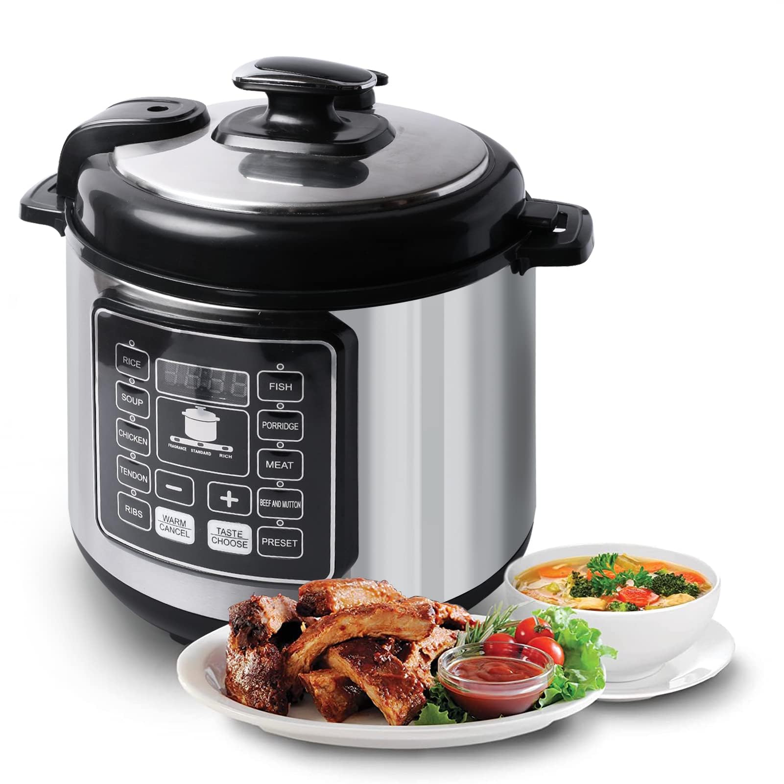 Buy Pressure Cooker, 10in1Multi Electric Pressure Cooker, Slow Cooker