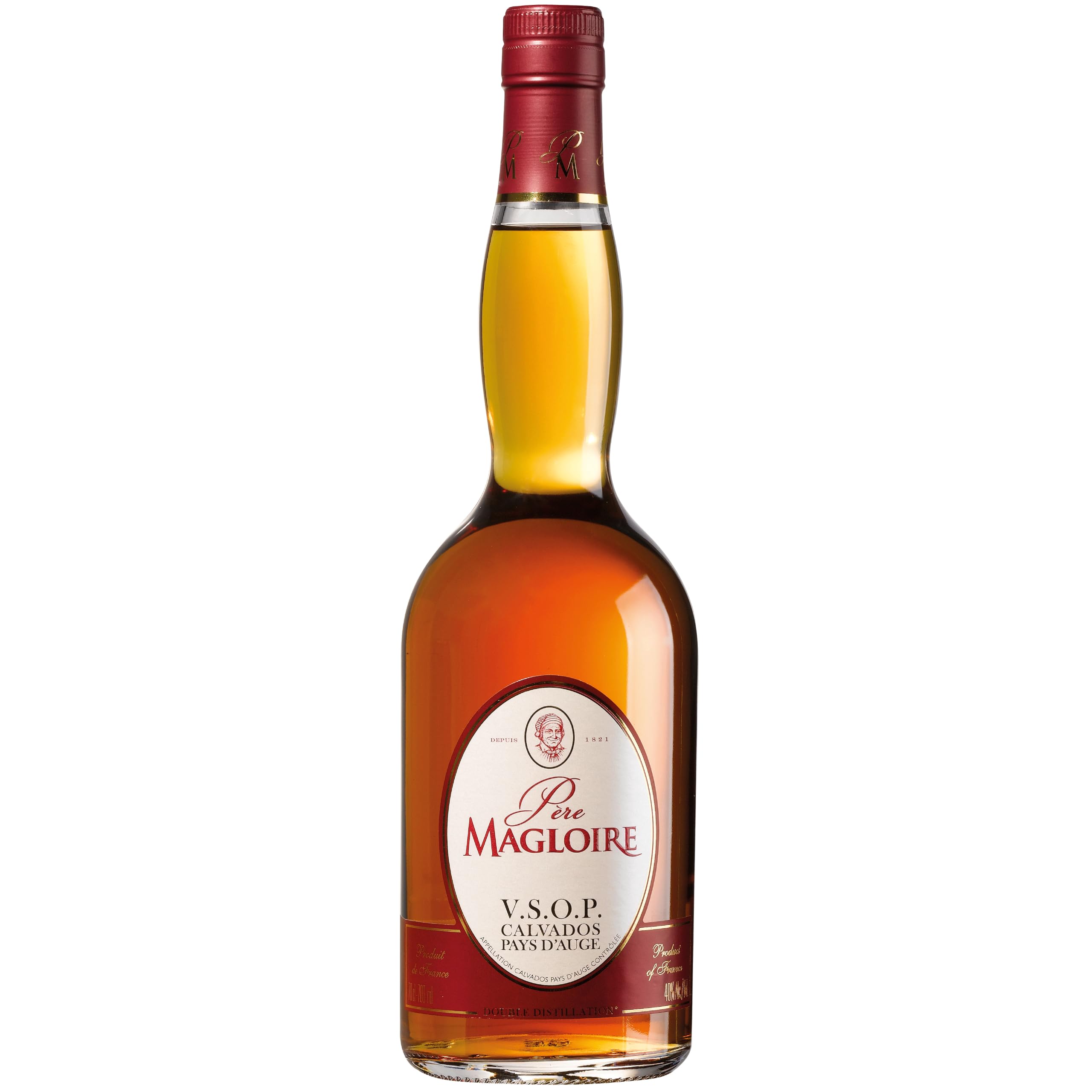 Père Magloire VSOP Calvados - 70cl, 40% ABV - Premium Calvados Apple Brandy Normandy - Smooth and Complex - Ideal Brandy Gifts for Men or Women
