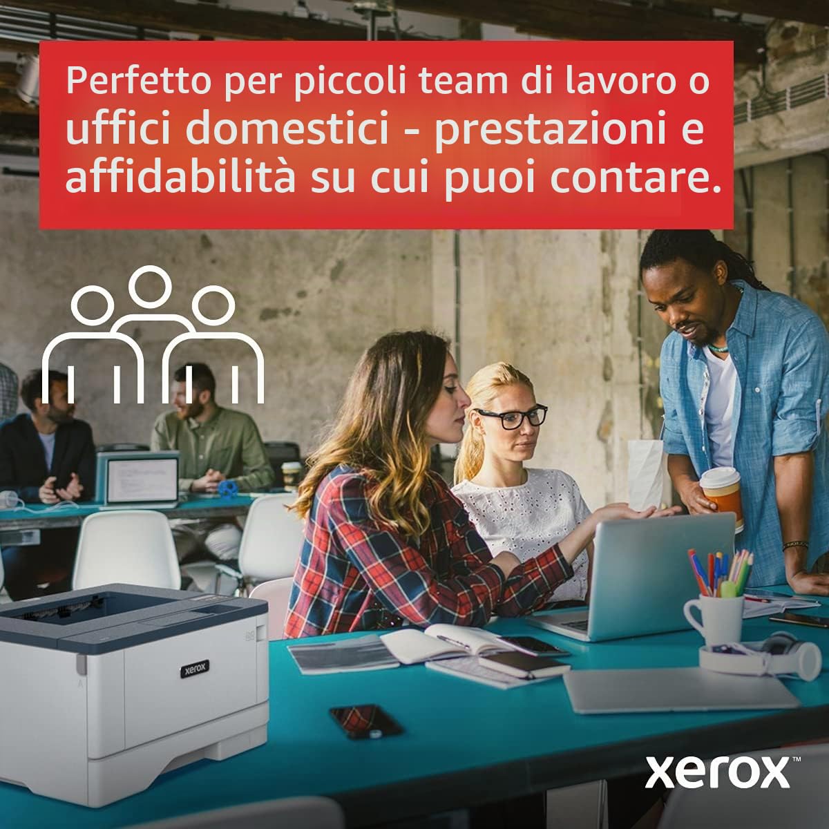 Xerox B310dni A4 40ppm Black & White (Mono) Wireless Laser Printer with Duplex 2-Sided Printing