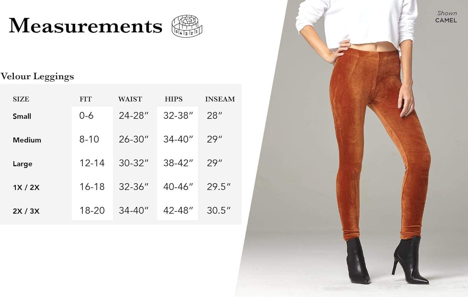 Premium Ultra Soft Velvet Leggings for Women - Regular and Plus Sizes - 20+ Colors : Clothing, Shoes & Jewelry