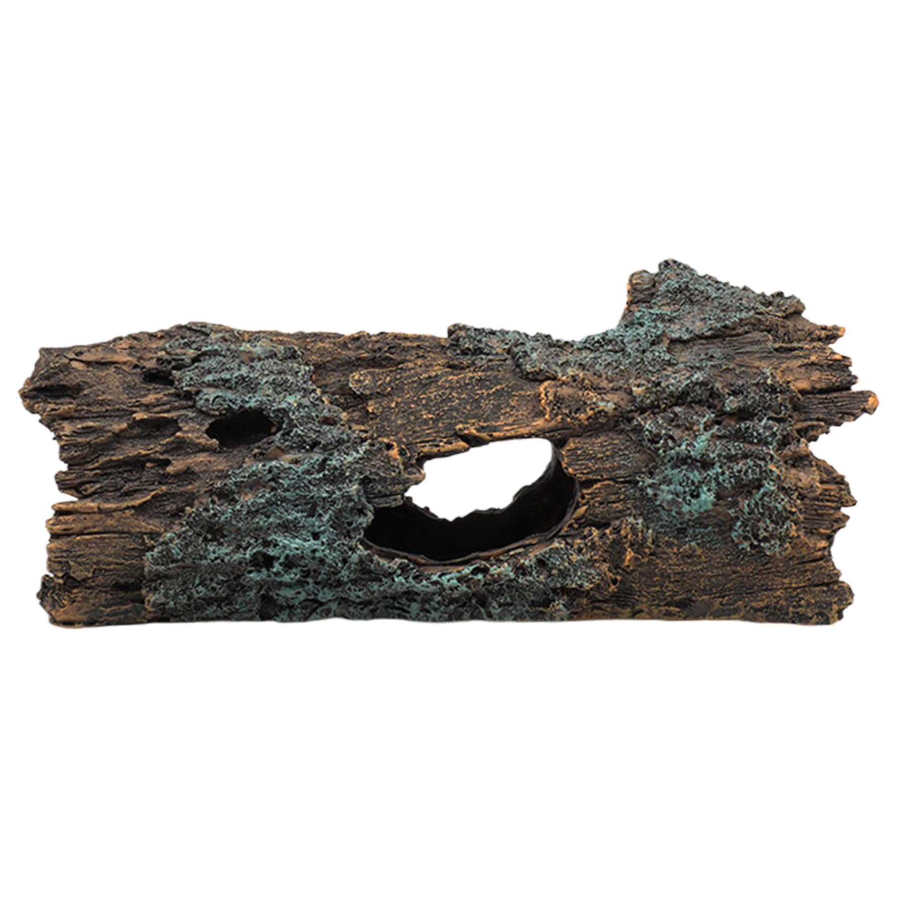 Pastoralist 18.5X7x7 Cm Lizard, Snake Or Reptile Hide.hollow Log For Aquarium Or Fish Tank. Bearded Dragon Or Gecko Tank Accessories. For Home