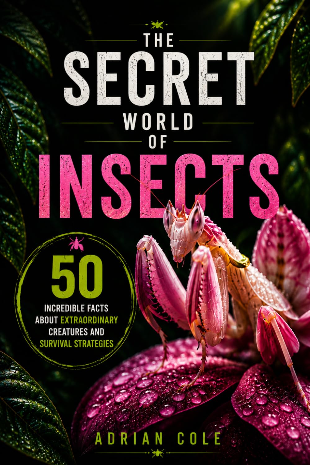 THE SECRET WORLD OF INSECTS: 50 Incredible Facts About Extraordinary Creatures and Survival Strategies