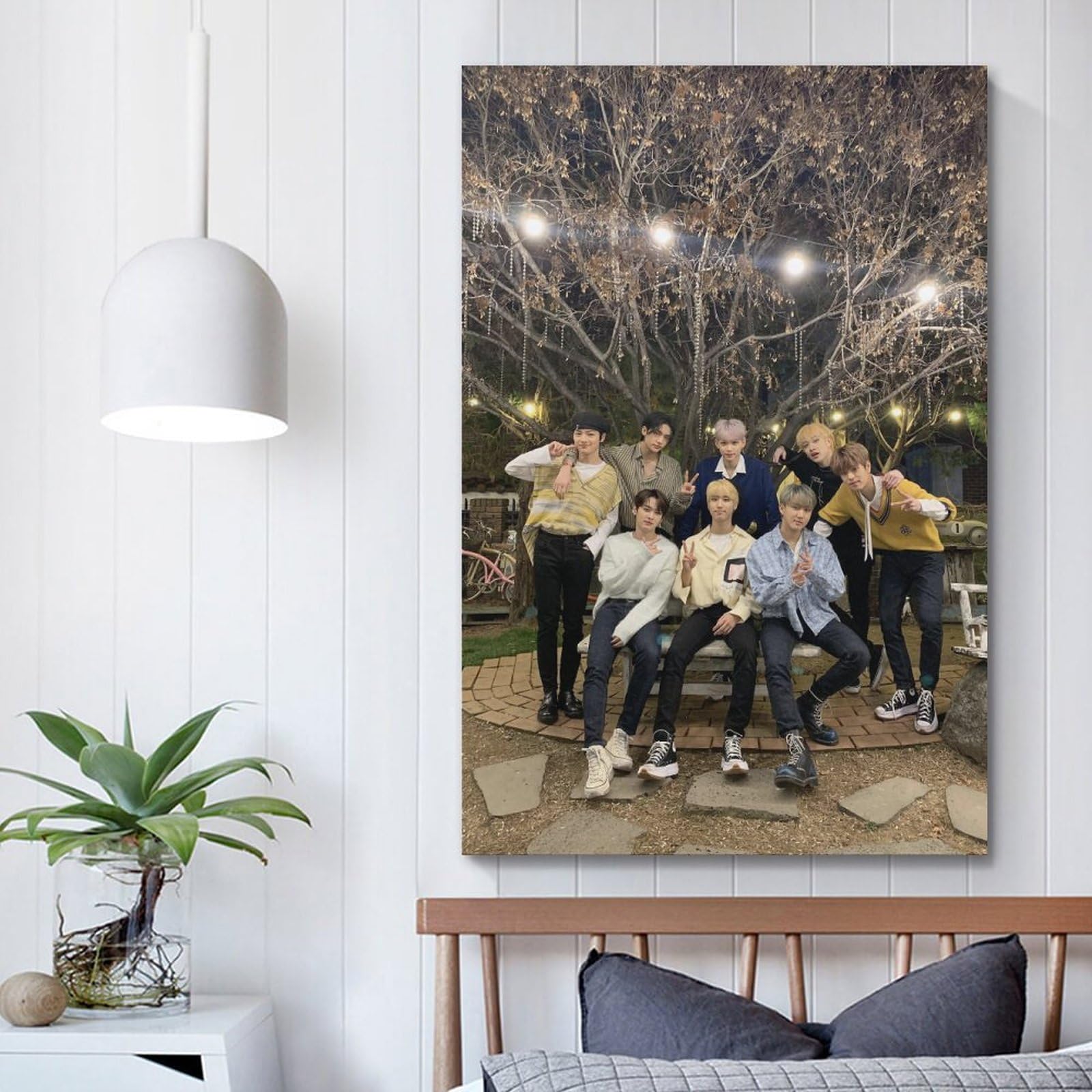 Poster Su Tela Kpop Stray Kids – 20x30 Cm – Decorazione Da Parete Per Camera Da Letto E Soggiorno