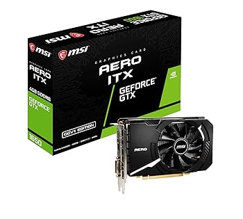 グラフィックボード・グラボ・ビデオカード MSI AERO GeForce GTX 1650 Amazon.com: MSI Gaming GeForce GTX 1650 128-Bit HDMI/DP/DVI