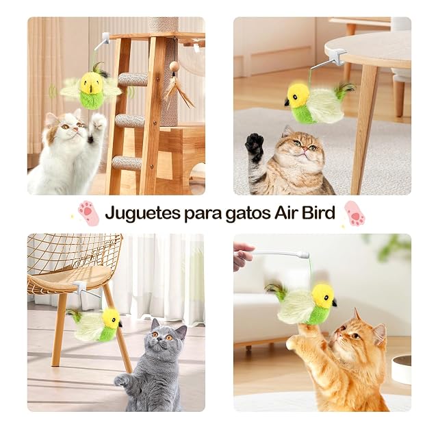 Foto 4 de 6 de Migipaws Juguete para Gatos, Juguete eléctrico Interactivo para Gatos