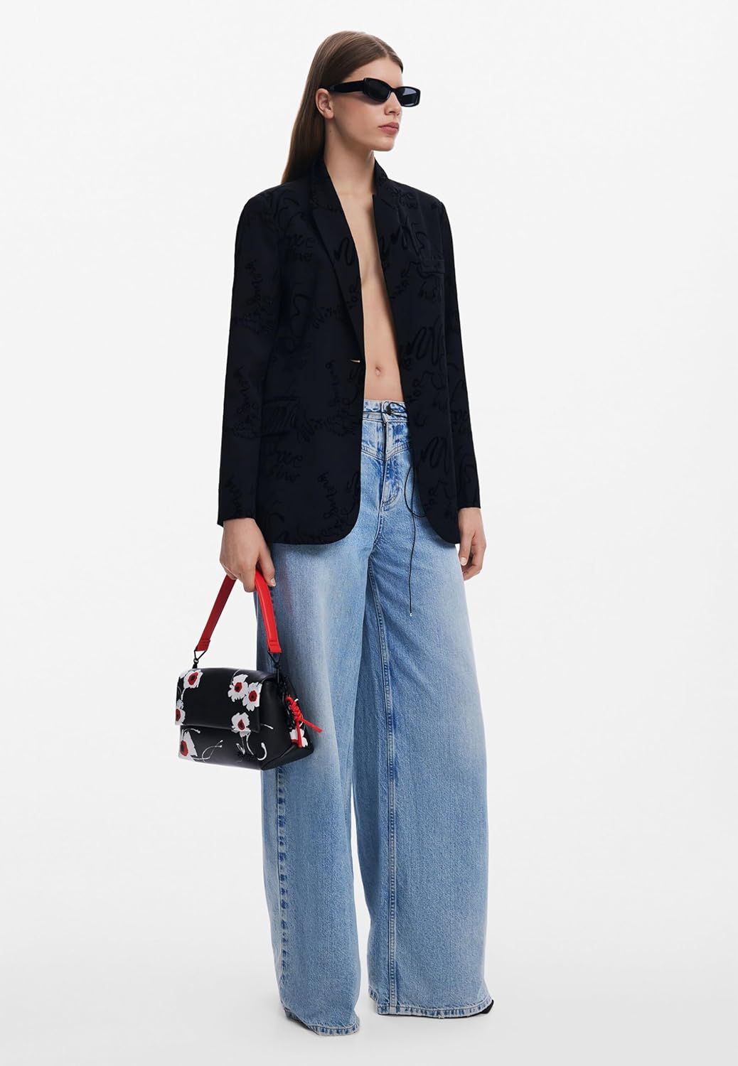 Desigual Women's Lettering Blazer