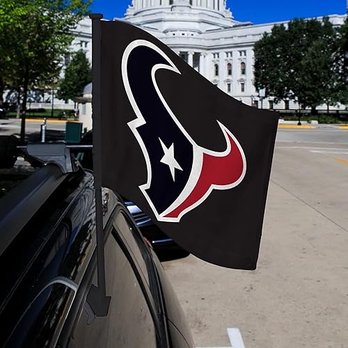 Miniatura 181 de Rico Industries NFL - Bandera de doble cara para automóvil, accesorio para auto B07NHSRDX2