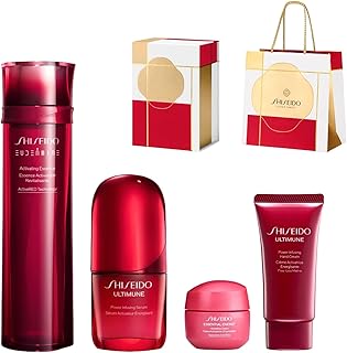 SHISEIDO 美のめぐりホリデーキット 【Holiday ラッピング包装】 | オイデルミン（化粧液 本体 145mL）+ アルティミューン（美容液 30mL） ＋ クリーム小型（15g） ＋ ハンドクリーム小型（30g） | エイジングケ...