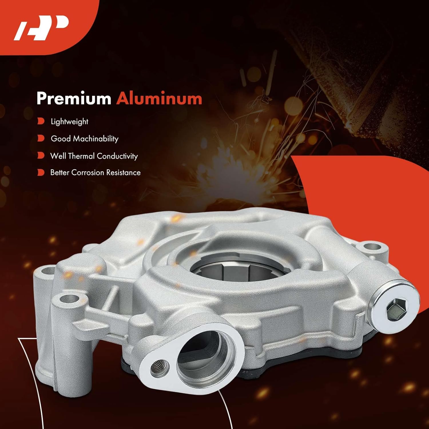 A-Premium Engine Oil Pump for 5.7L 6.4L Compatible with Ram 2500 3500 2014-2025, 4500 5500 2014-2024 & Jeep Grand Cherokee, Wrangler, Grand Wagoneer & Dodge Charger, Challenger, Durango & Chrysler 300