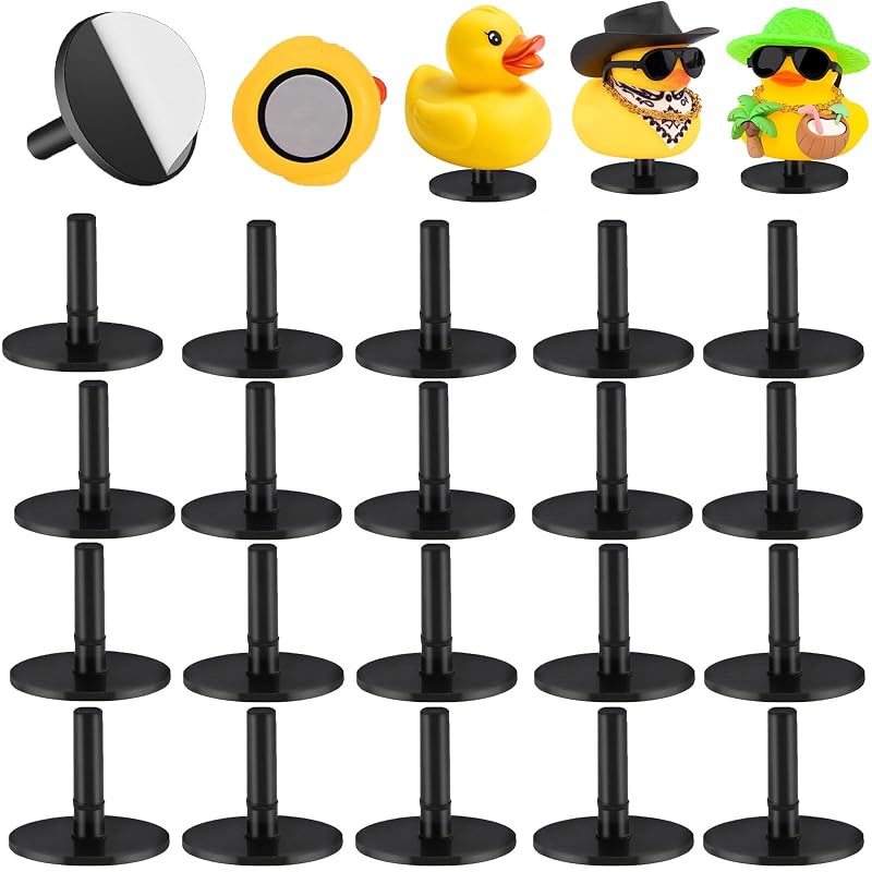 Suporte para Pato de Borracha para Painel Jeep OOMDMI DHD001 Preto, 30 unidades