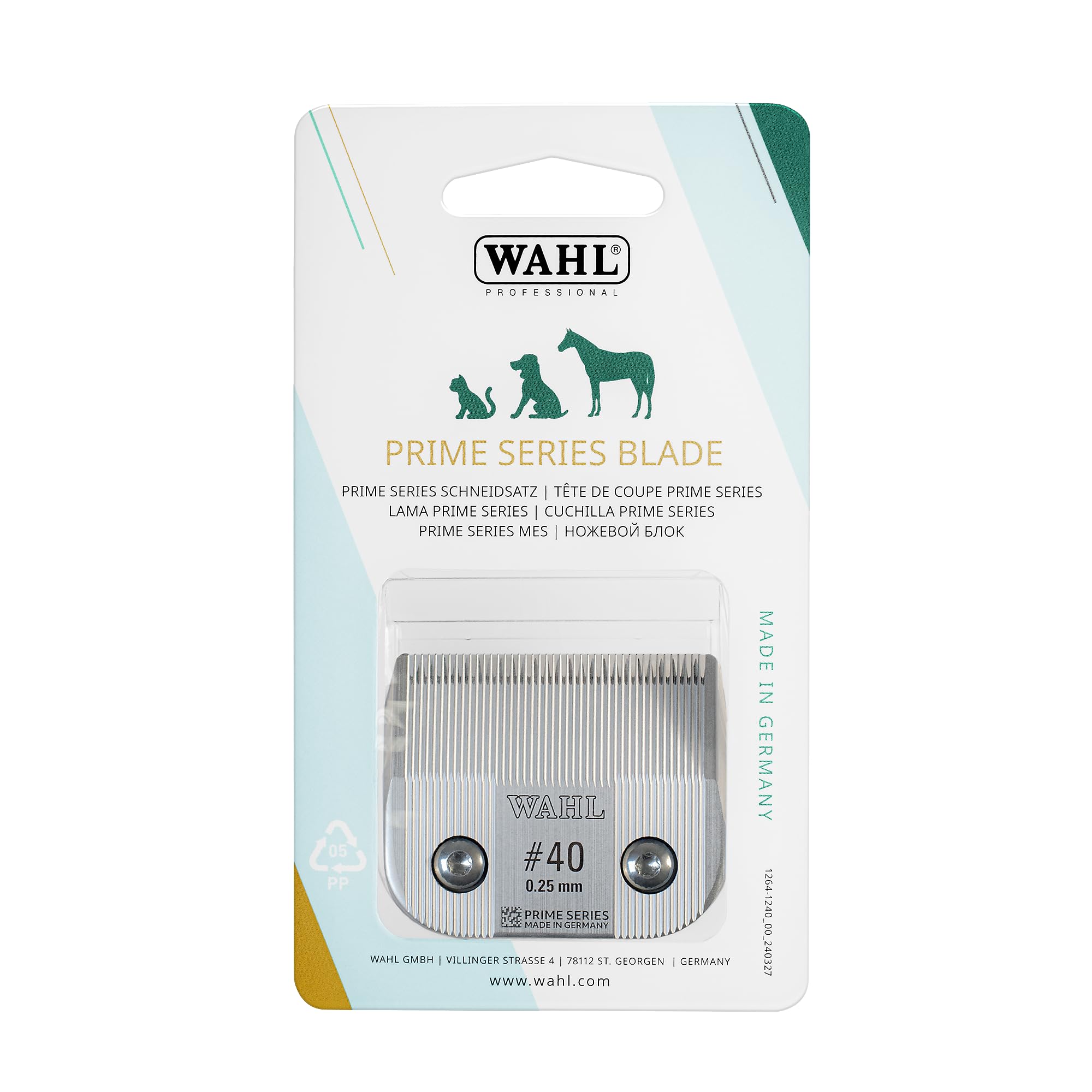 Wahl #40 Prime Series Blade, Designed for Ultra Short Length Clipping High Performance Powerful Clipping - Image 2