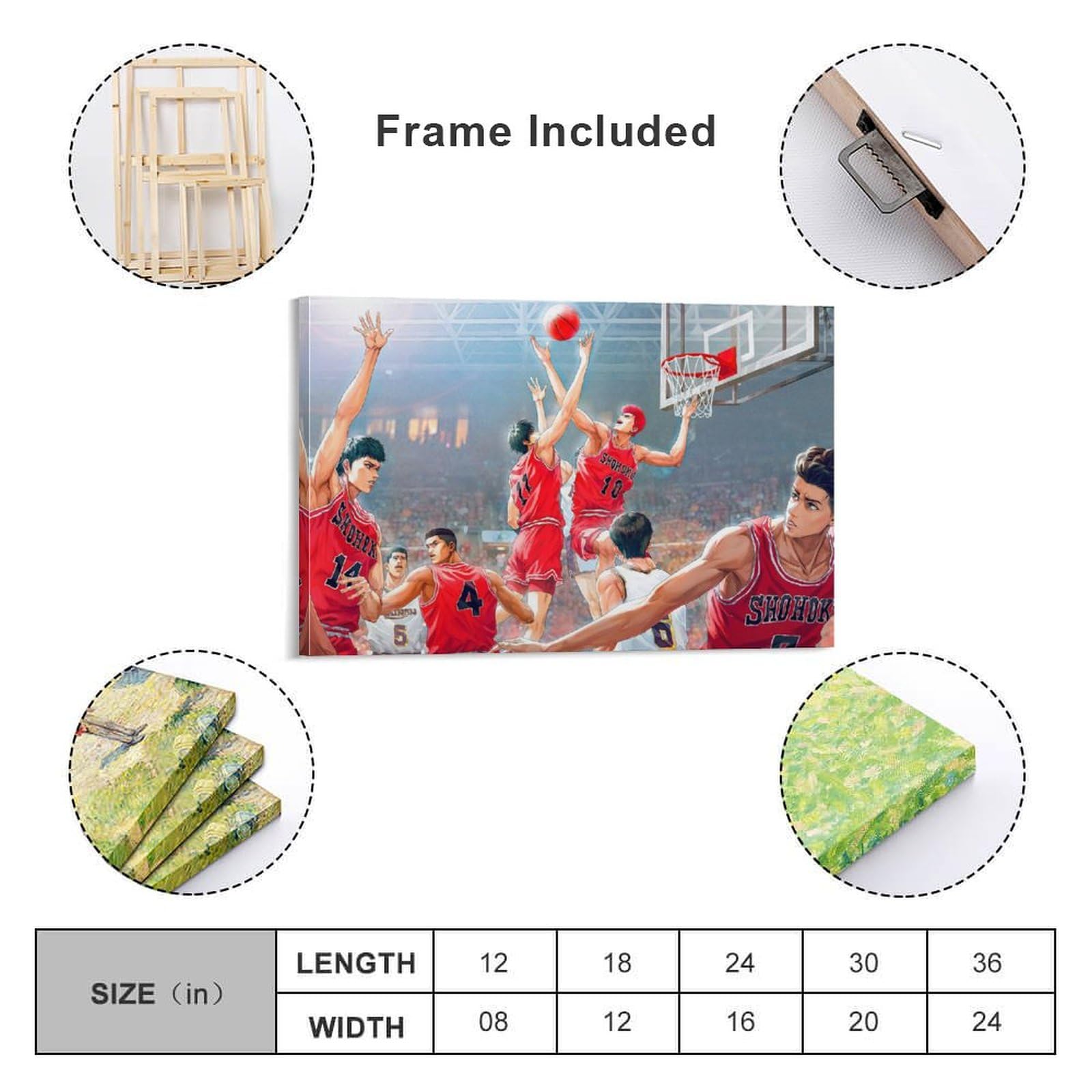 Amazon.co.jp: アニメポスター SLAM DUNK(スラムダンク) ポスター 装飾