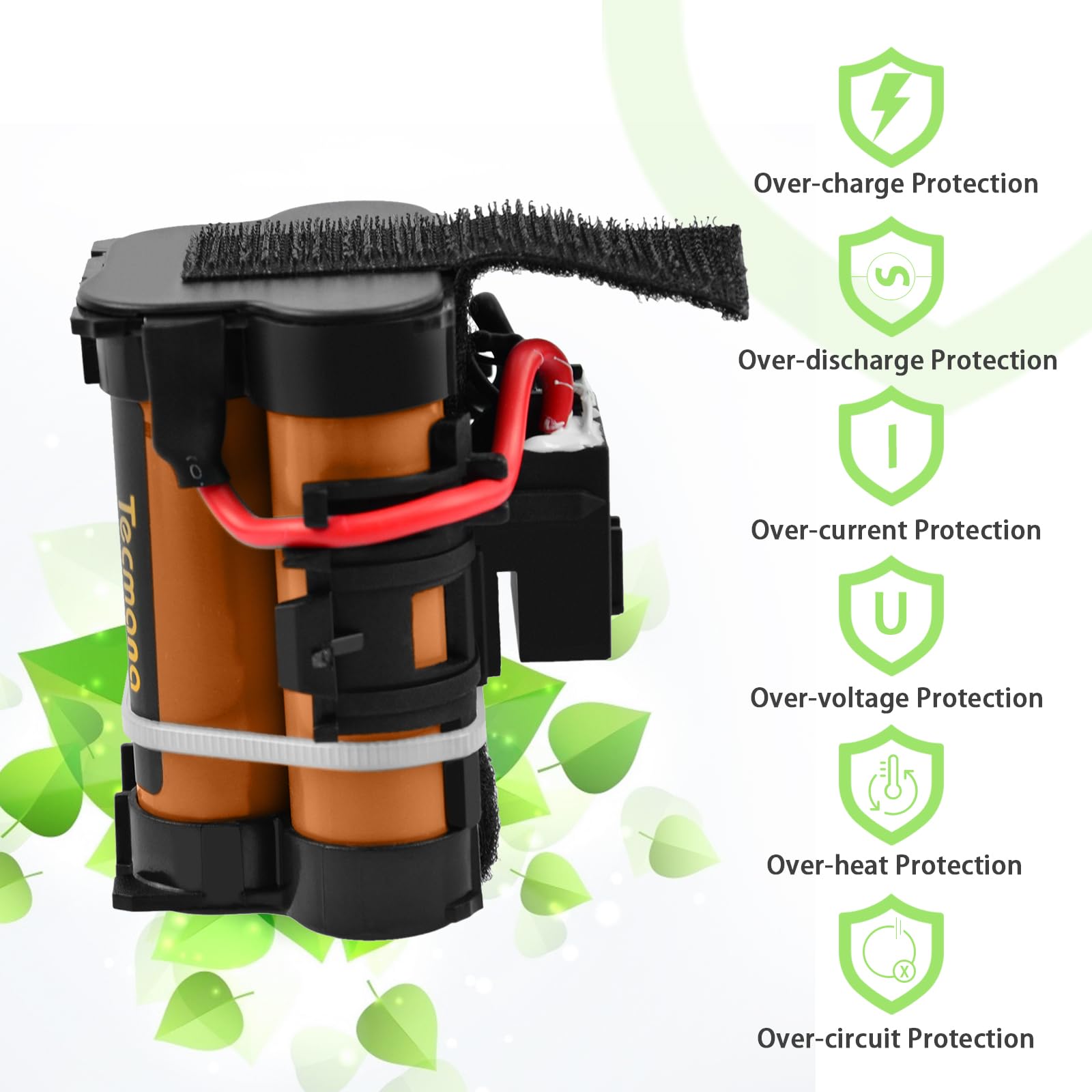 ADVTRONICS 3.0Ah 18V Lithium Battery Compatible with Gardena R38Li, R40Li, R45Li, R50Li, R70Li, R75Li, R80Li, 124562