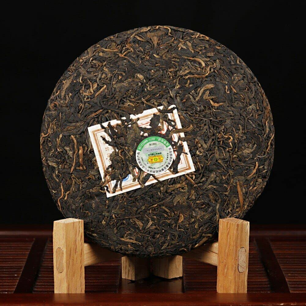 2007 Mengku Hao Roher Puer-Kuchen MengKu Rongshi Verschmutzungsfreier Sheng Puerh Tee 400g