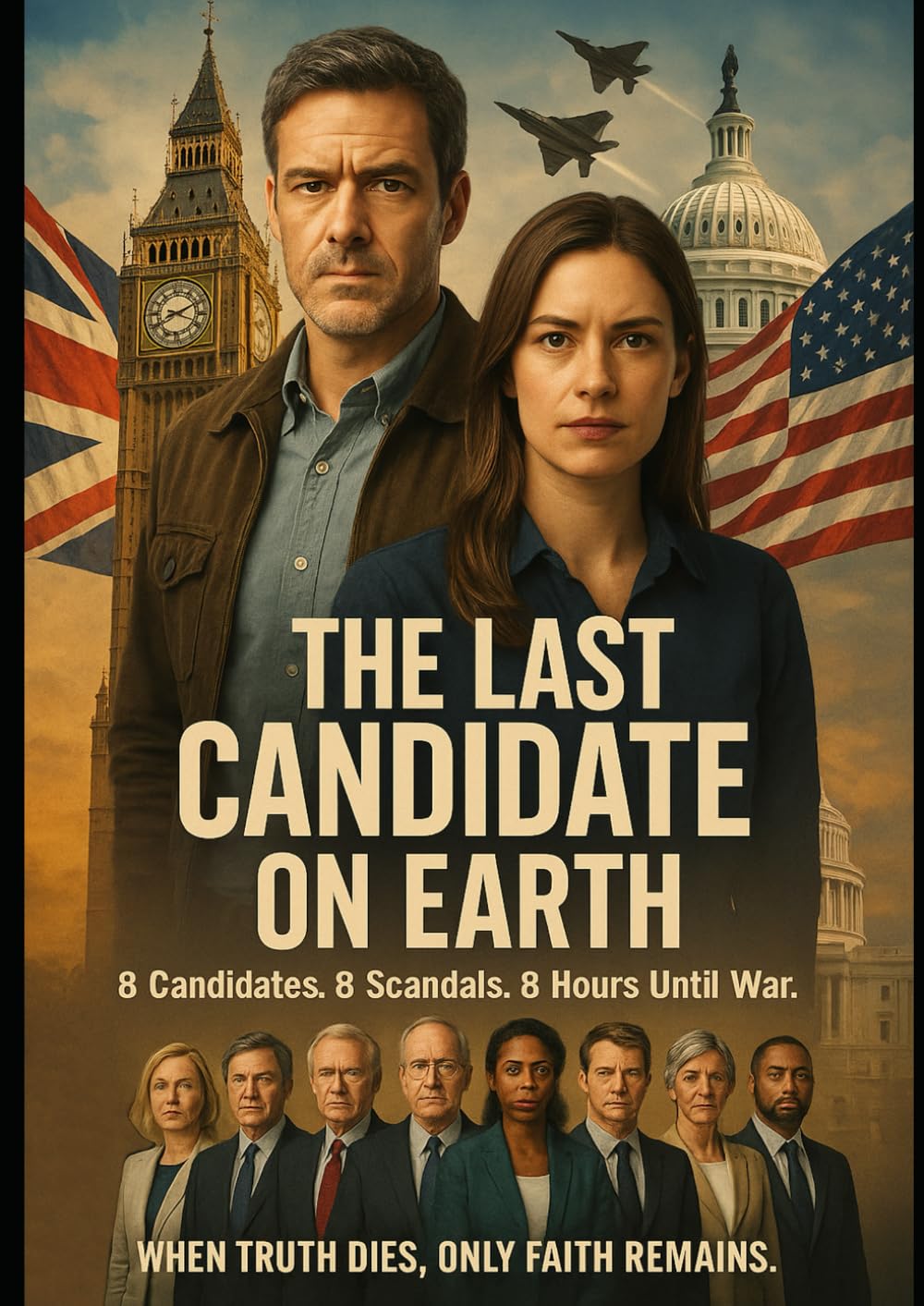 THE LAST CANDIDATE ON EARTH: 8 Candidates. 8 Scandals. 8 Hours Until War.