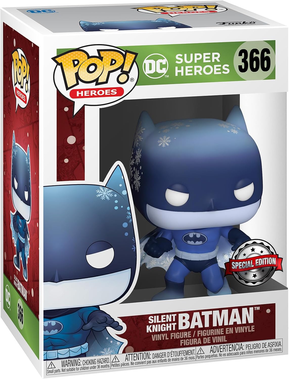 Funko DC Holiday POP! Heroes Silent Knight Batman Exclusive Vinyl Figure #366 (Pre-Order ships January)