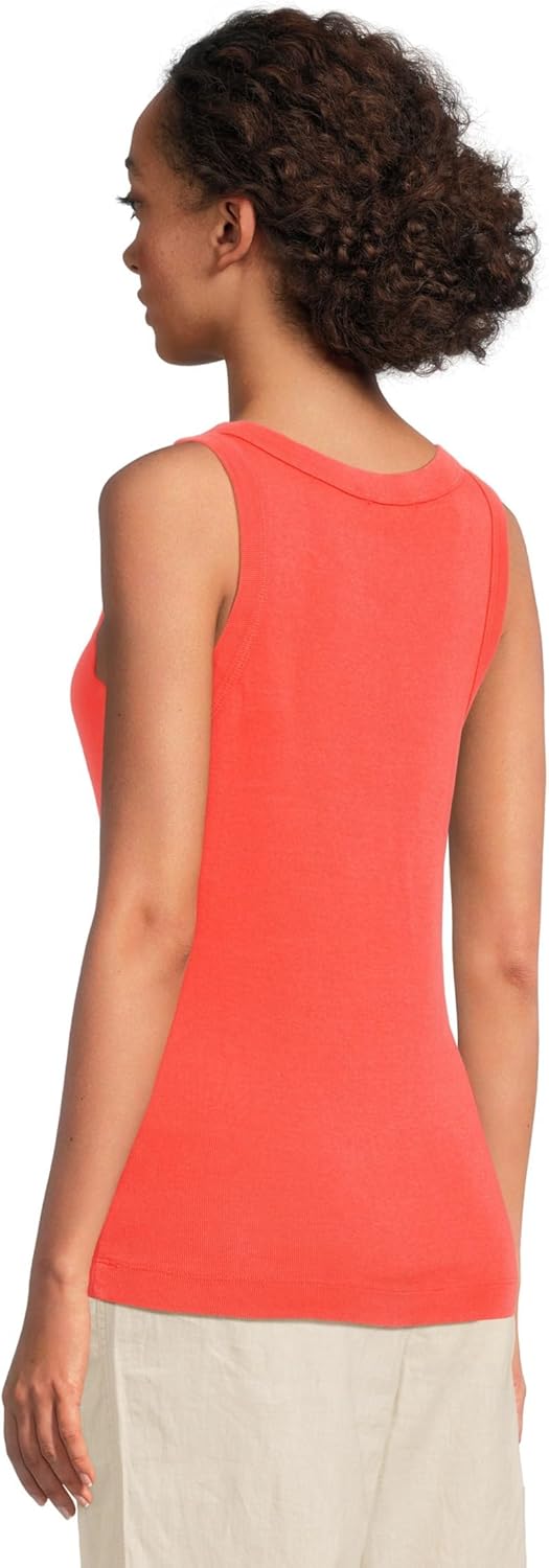 Michael Stars Women's Paloma Wide Binding Cotton Tank Top - Everyday Basic - Image 3