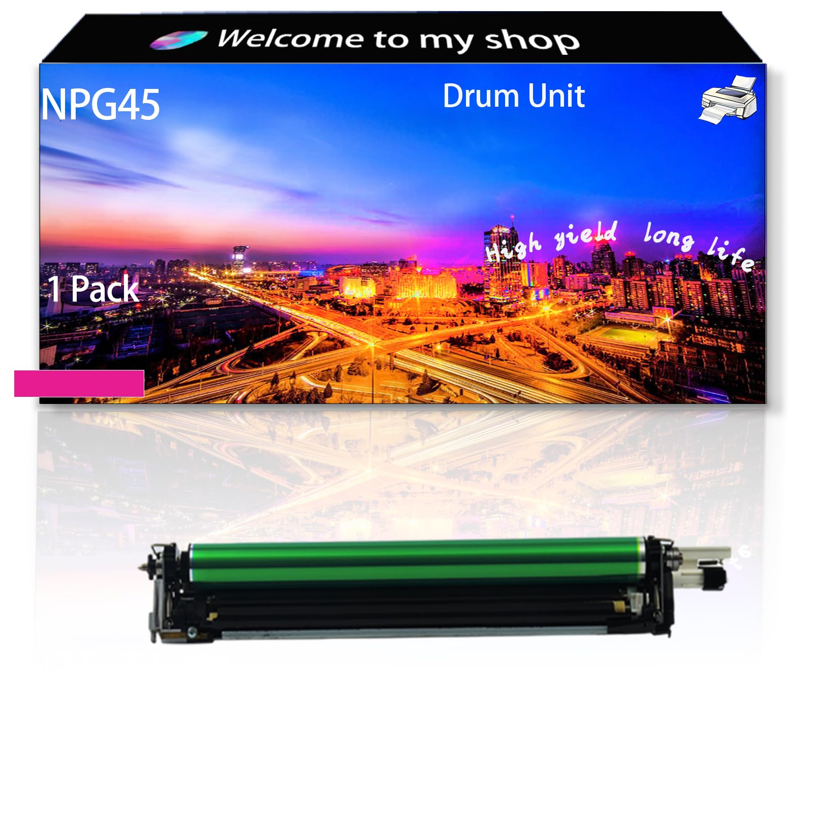 プリンター・複合機 Canon NPG-45 Drum Amazon.com: NPG-45 Drum Unit Replacement Compatible for