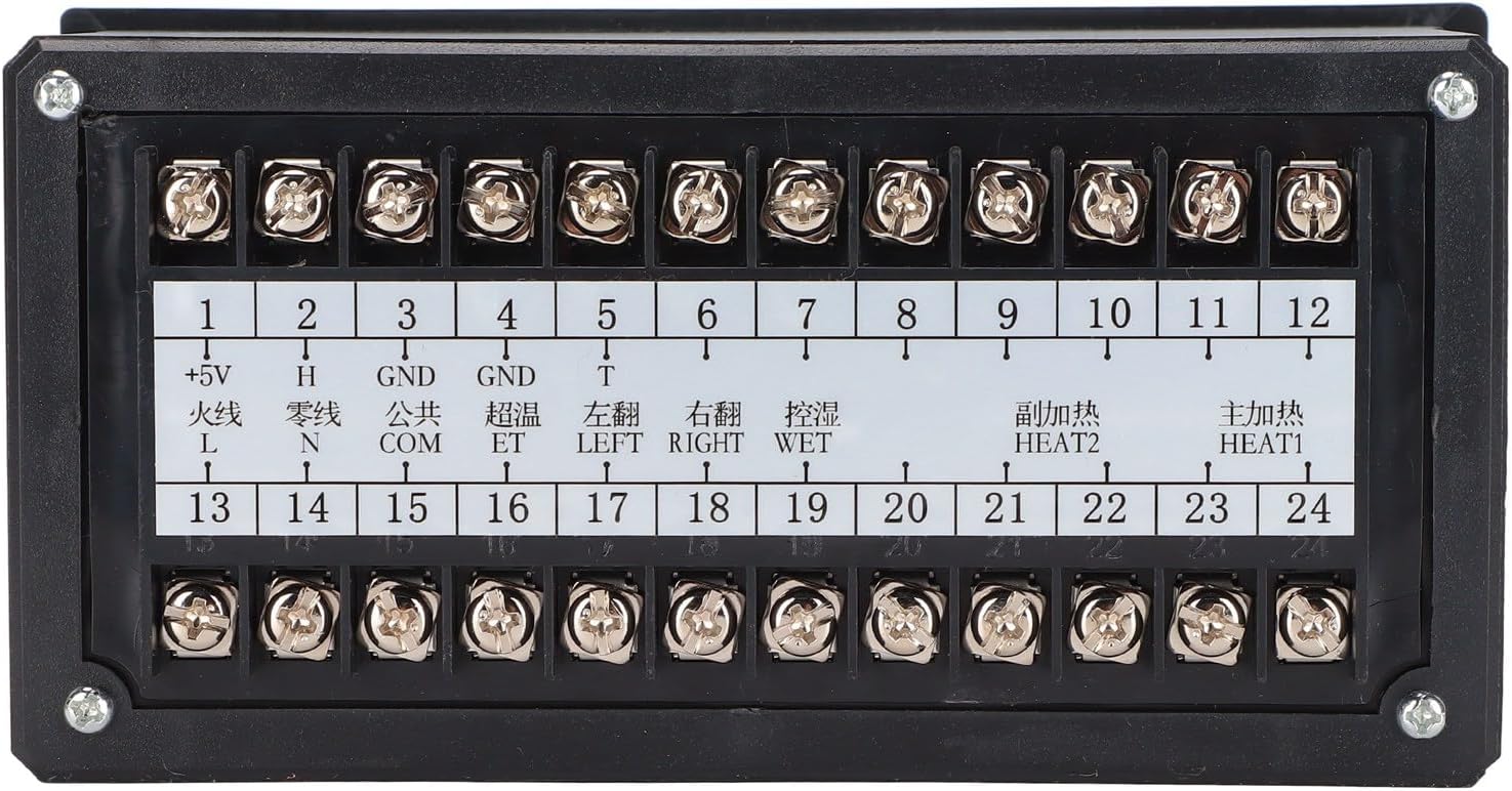 GLOGLOW Nan Egg Incubator Temperature Controller, Automatic Sensor for Precise Temperature and Humidity, Versatile Use for Home Brewing and Hatching Eggs Poultry and Livestock Supplies